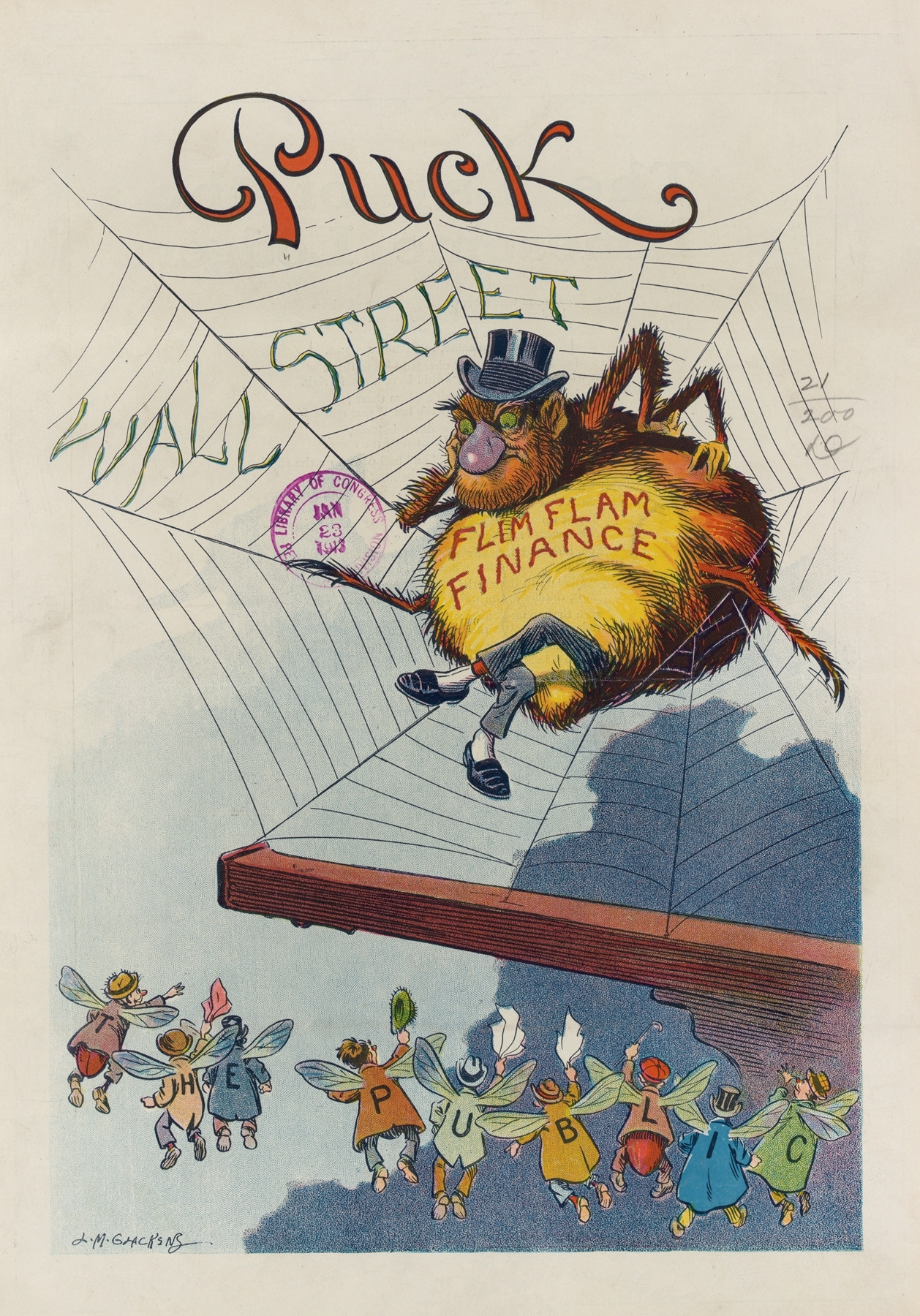 The flies got wise (1913) Louis Glackens (American, 1866-1933).jpg