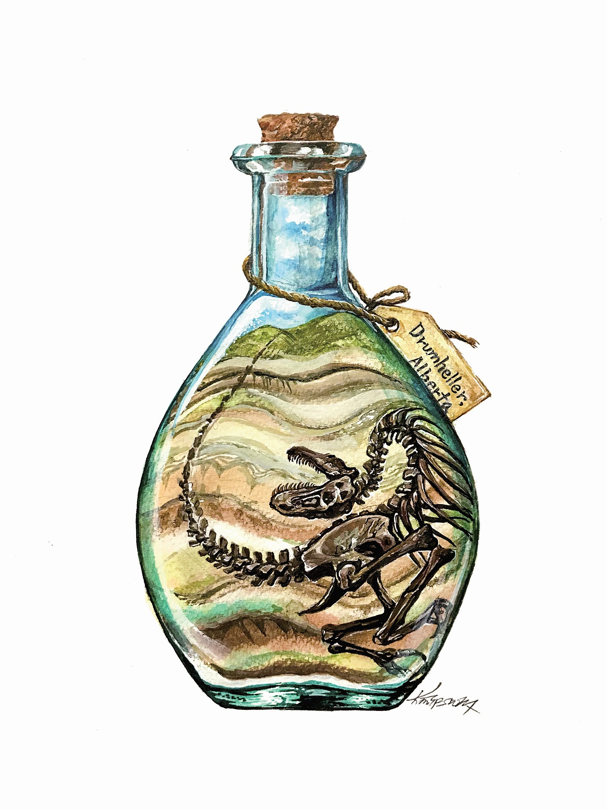 그림1)Drumheller badland 김물길.jpg