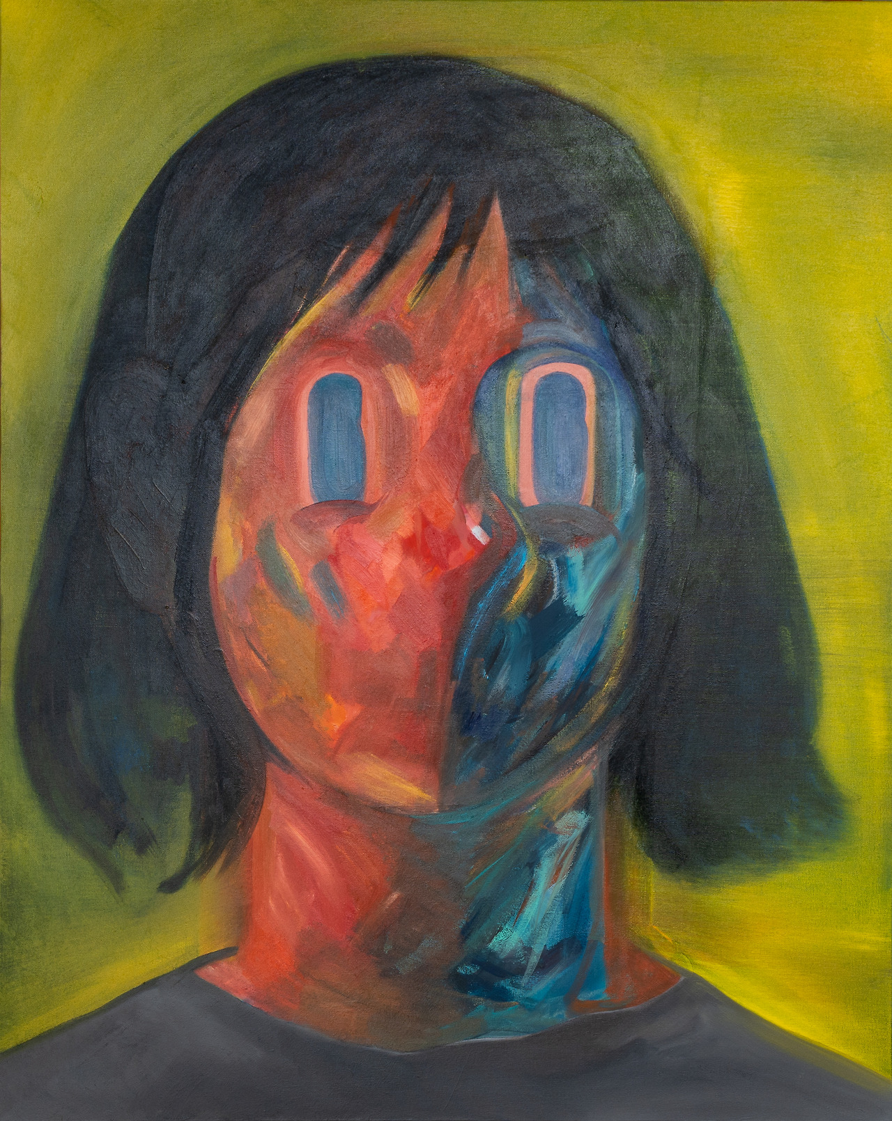 자신의 빛을 건네는 사람, 90.0x72.7cm, oil on canvas, 2025.jpg