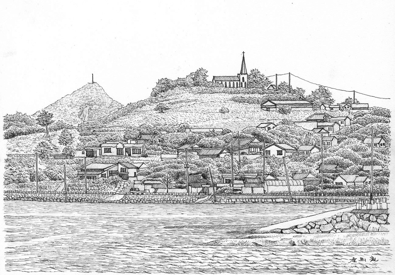 여수시 소라면 북촌교회.jpg