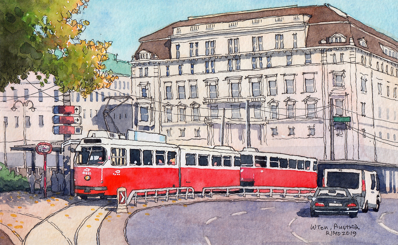 비엔나의트램.jpg
