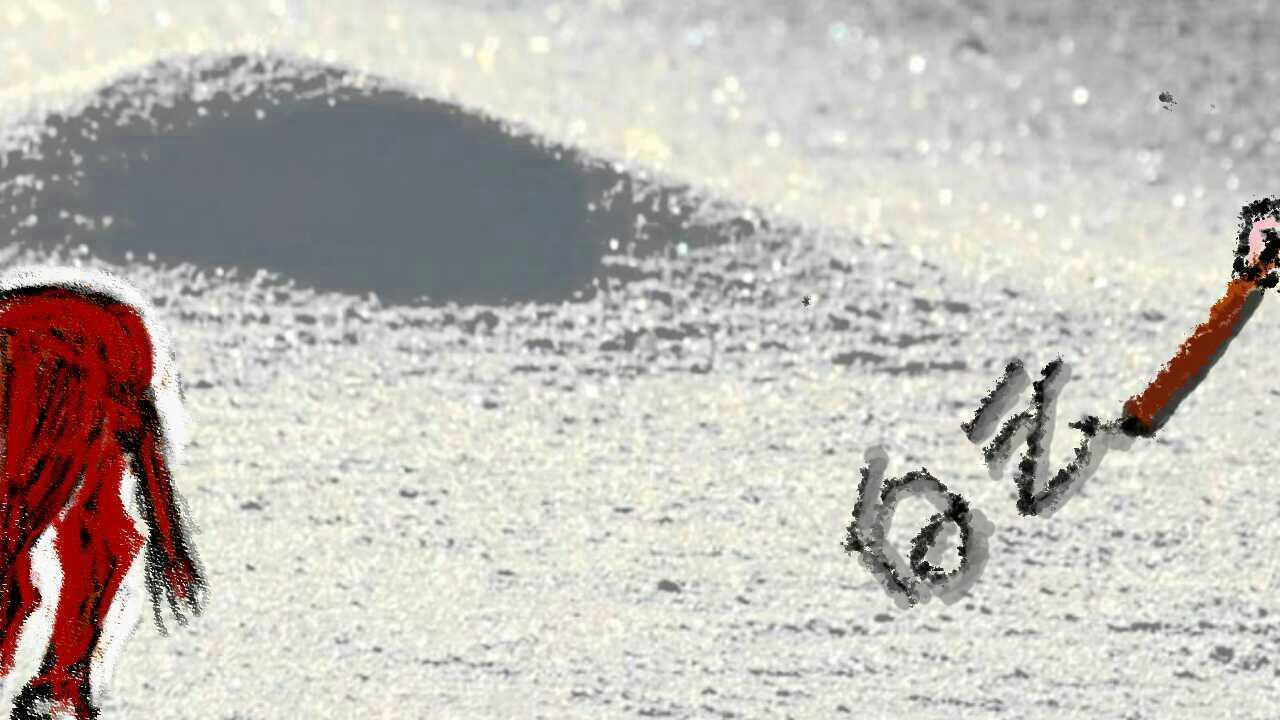 눈오는 날 벗을 찾아가다.jpg