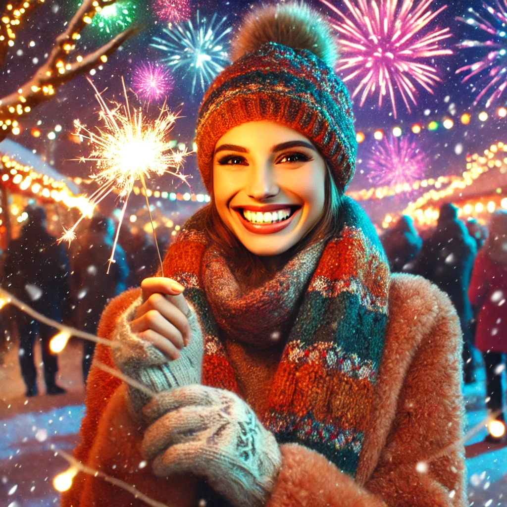 새해아침에 행복해하는 여자.jpg