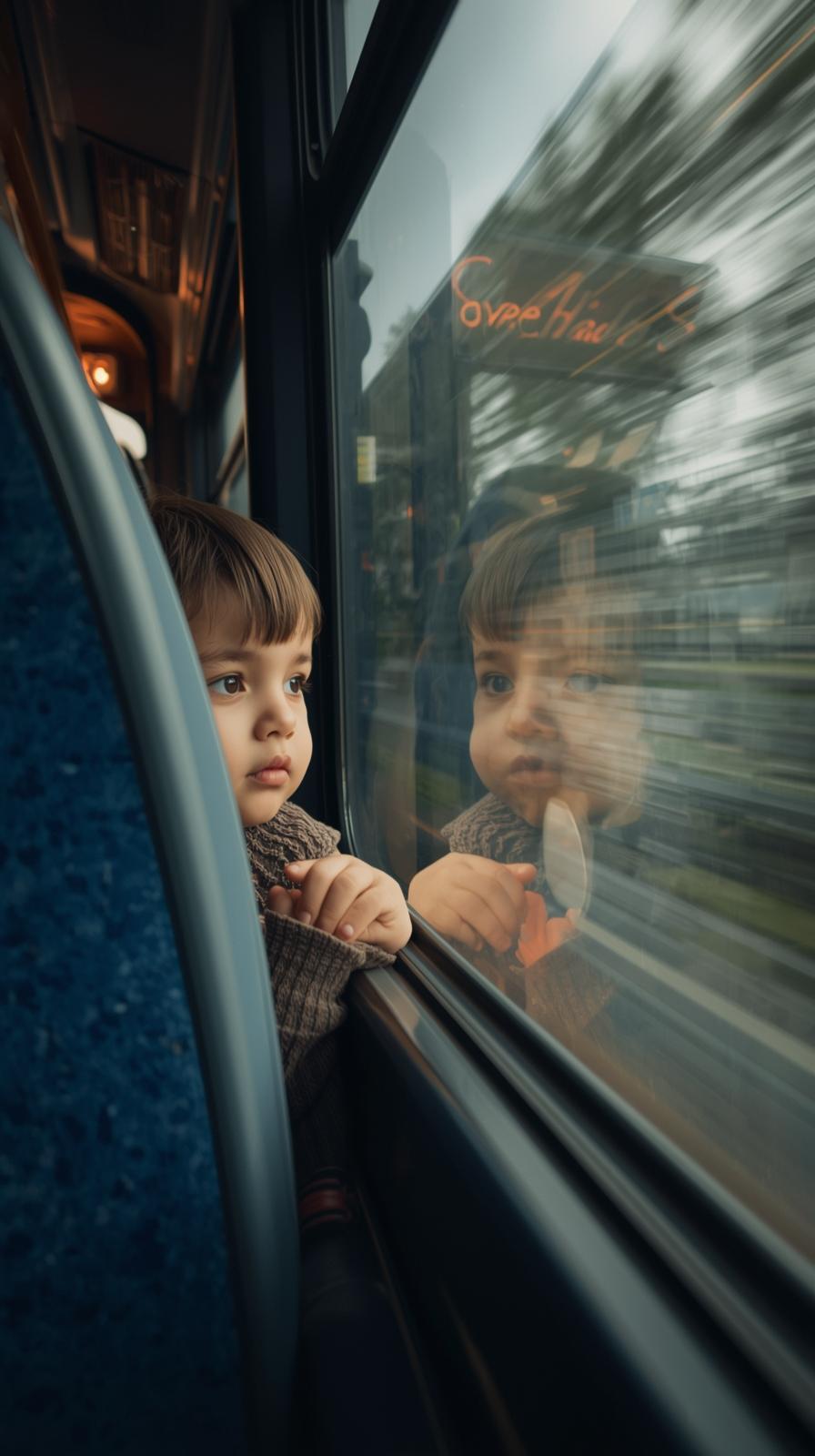버스 안에서 창밖을 바라보는 어린 아이.jpg