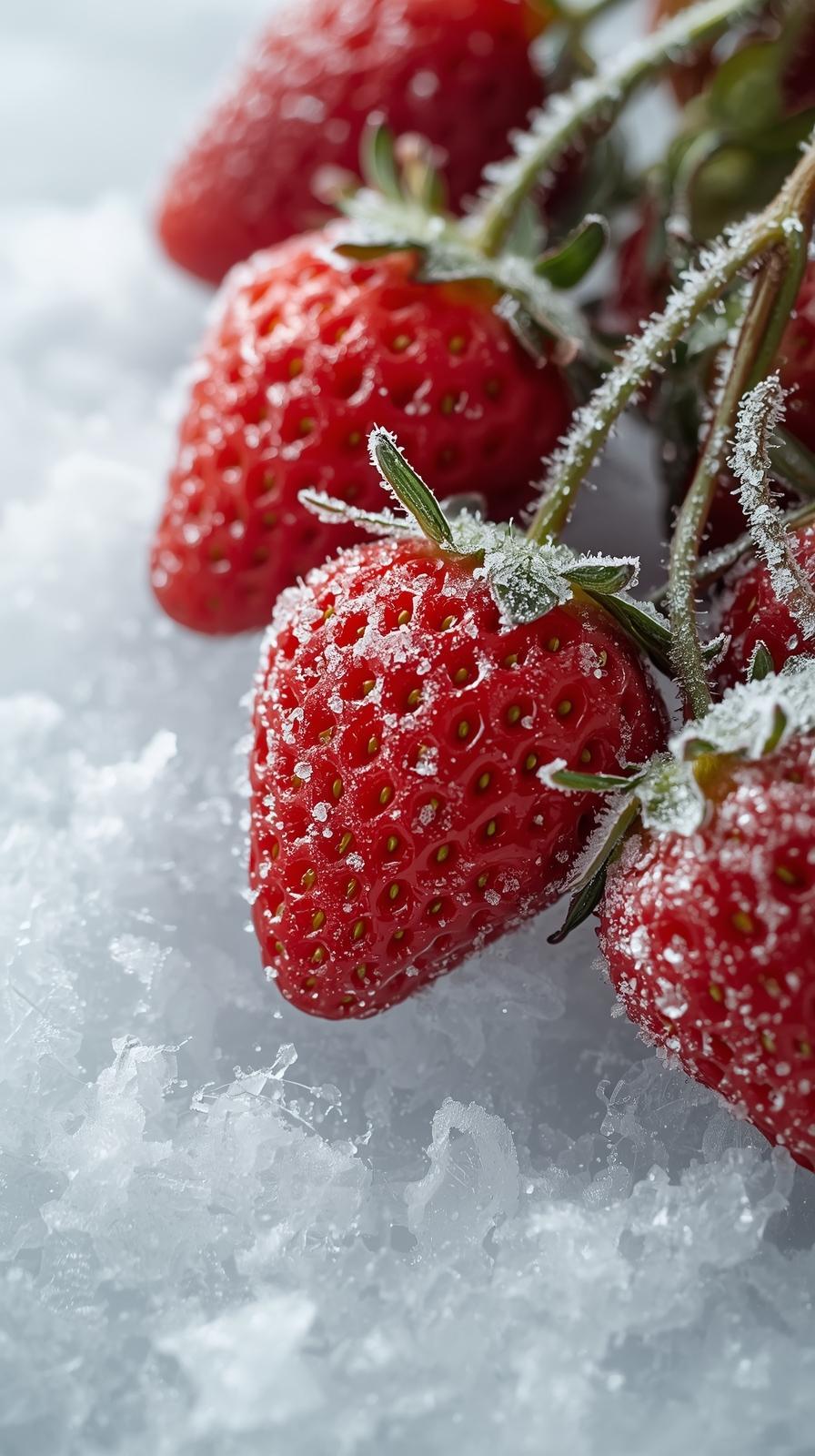 추운 겨울날의 딸기.jpg
