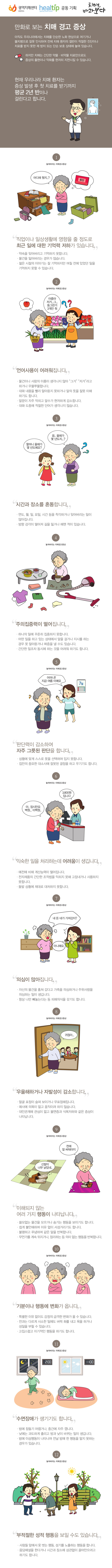 '치매, 바라보다' - 만화로 보는 치매 경고 증상.jpg