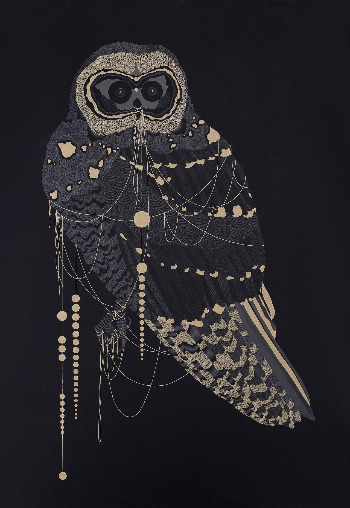 차영석_Transforming Being Forgotten_79.5x54cm_Pencil,gold color pen on paper_2014.jpg