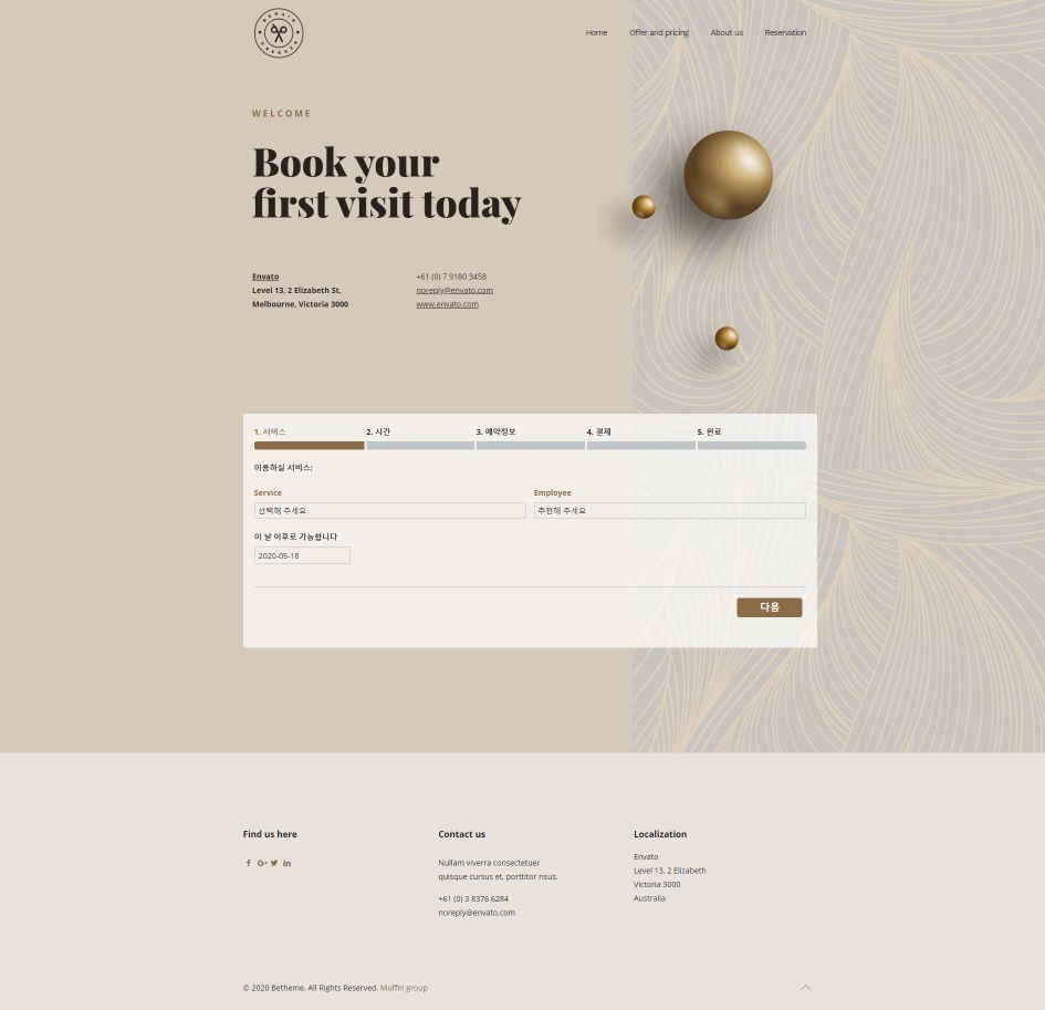 FireShot Capture 107 - Reservation – Betheme - localhost.jpg