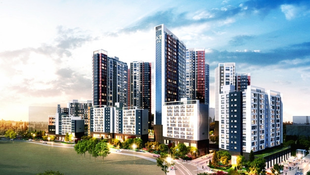 신길뉴타운 센트럴자이 단지내 상가 조감도2.jpg