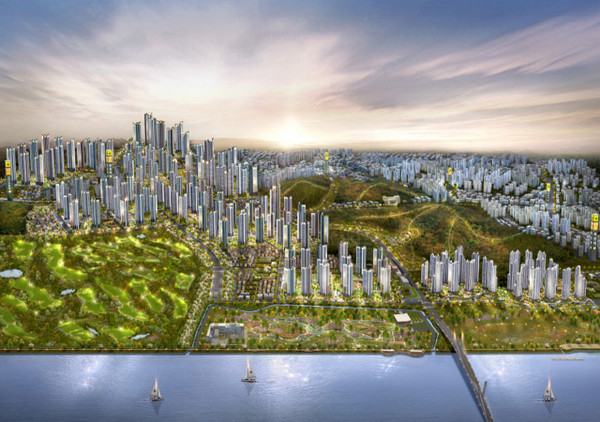 왕길역 로열파크씨티 푸르지오 조감도.jpg