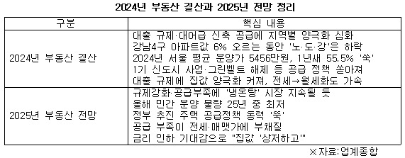 2024년 부동산 시장 결산 및 2025년 전망 이미지.jpg