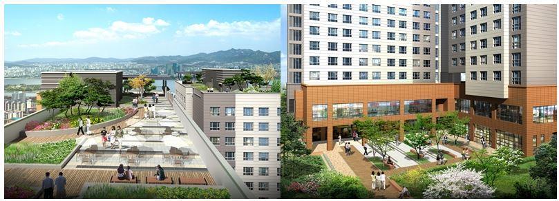 당산역 효성해링턴 타워 오피스텔에 조성되는 스카이가든과 메이플가든 이미지.jpg