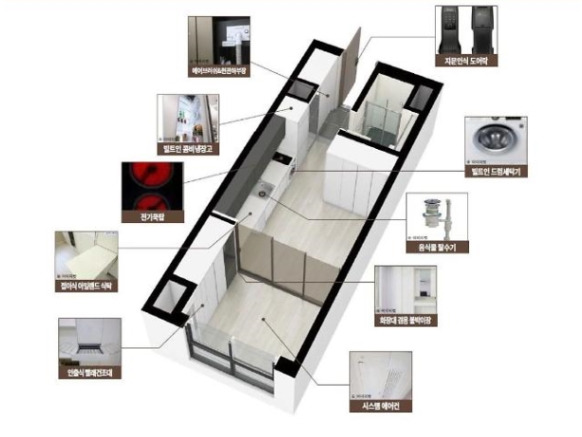 e편한세상 시티 부평역 전용면적 27㎡에 적용된 풀퍼니시드 시스템.jpg