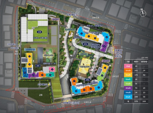 더샵 강동센트럴시티 단지 배치도.jpg