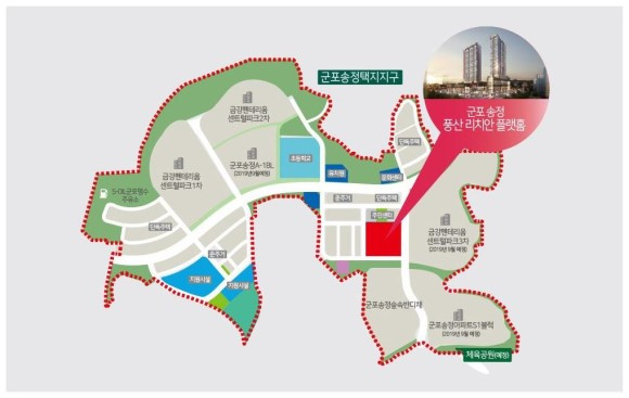 군포 송정 풍산 리치안 플랫홈 위치도.jpg