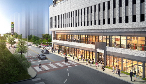 힐스 에비뉴 감삼 센트럴 단지내 상가 투시도.jpg