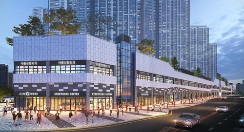 부산 거제2 '레이카운티' 단지내 상가 투시도.jpg