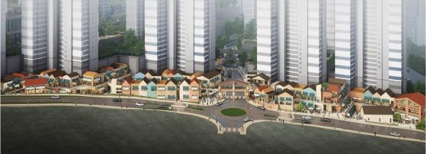 알프하임 북유럽 상점마을 단지내상가 조감도.jpg