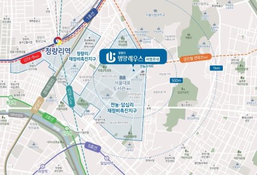청량리 범양레우스 씨엘로네 위치도 .jpg