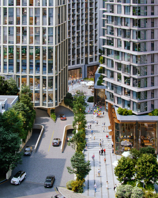 더파크사이드 서울 오피스텔 투시도.jpg