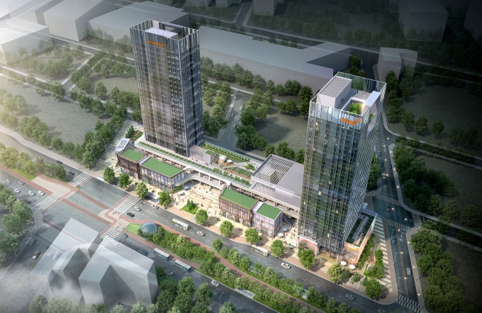 송도 형지 글로벌패션복합센터 조감도.jpg