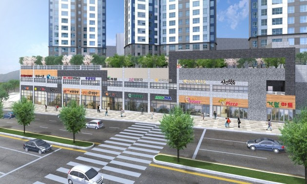 사하역 비스타동원 단지내 상가 조감도.jpg
