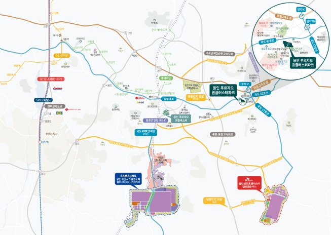 용인 푸르지오 원클러스터파크 위치도 .jpg