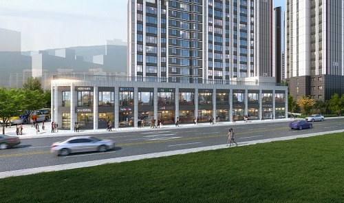 대곡역 롯데캐슬 엘클라씨 단지 내 상가 투시도.jpg