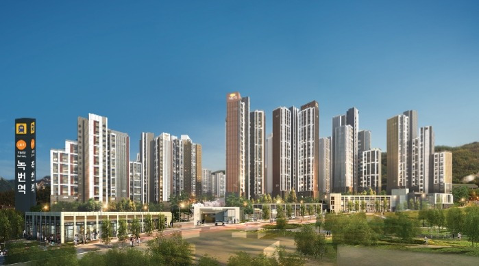 녹번역 e편한세상 캐슬 단지 내 상가 조감도.jpg