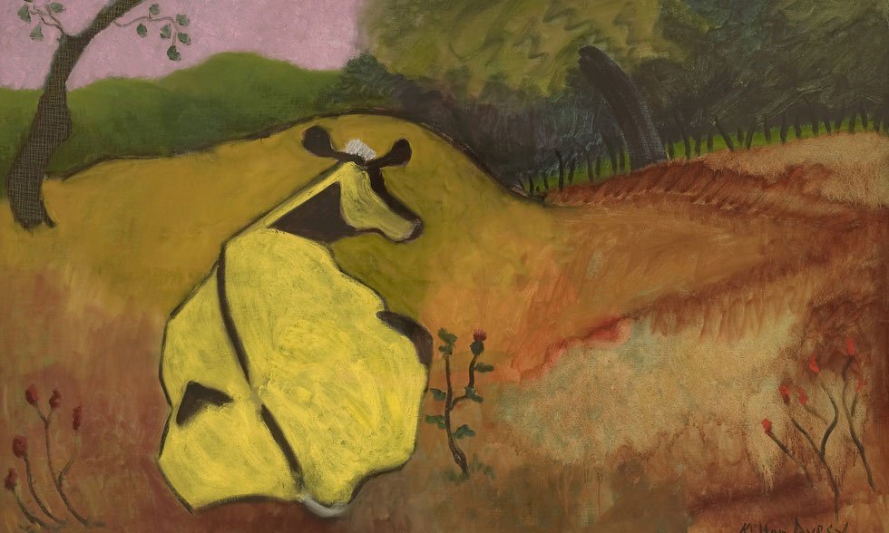 Milton Avery 18 Bucolic Landscpe. 1945..jpg