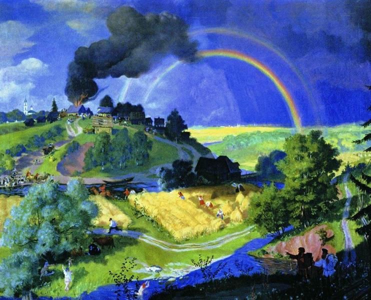 보리스 쿠스토디에프12.After the storm, 1921.jpg