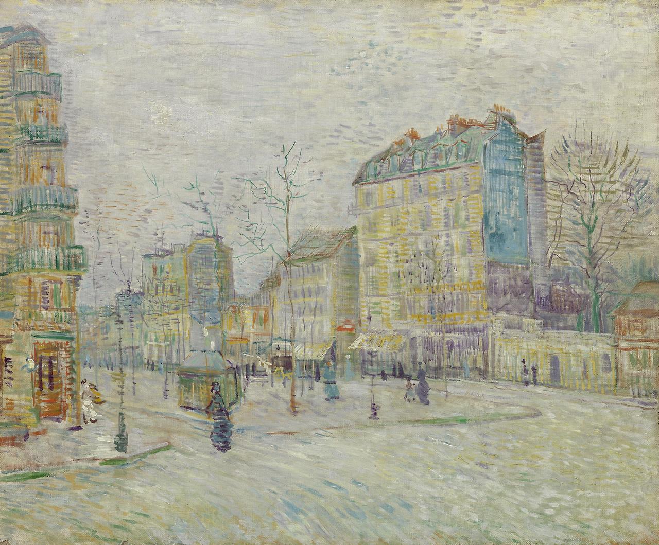 Boulevard de Clichy,Paris, March-April 1887.jpg