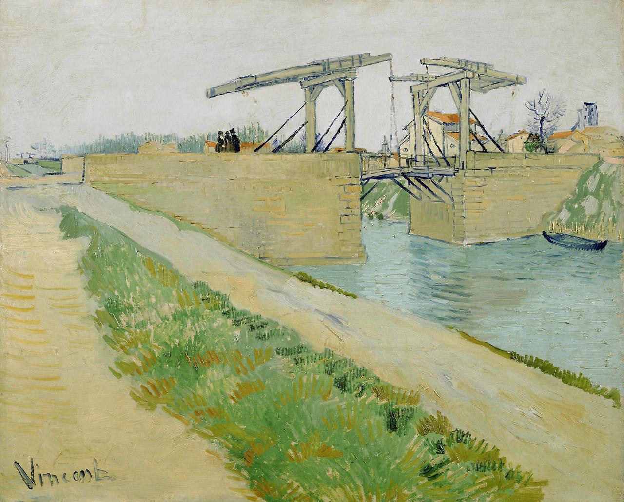 The Langlois Bridge,Arles, March 1888.jpg