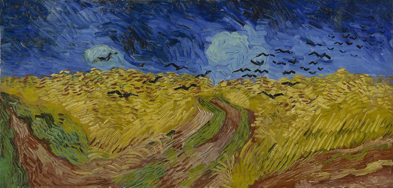 Wheatfield with Crows,Vincent van Gogh, July 1890.jpg