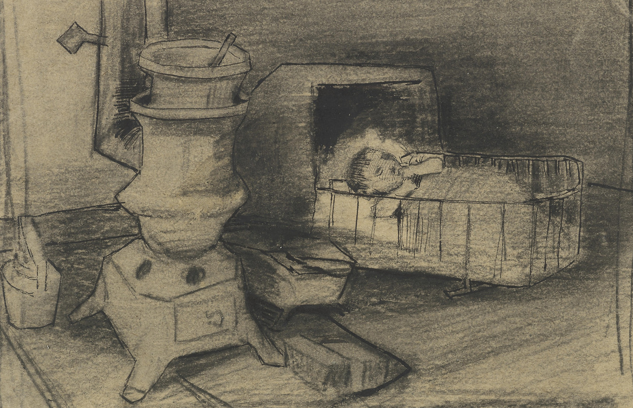 Cradle with Child by the Stove.jpg