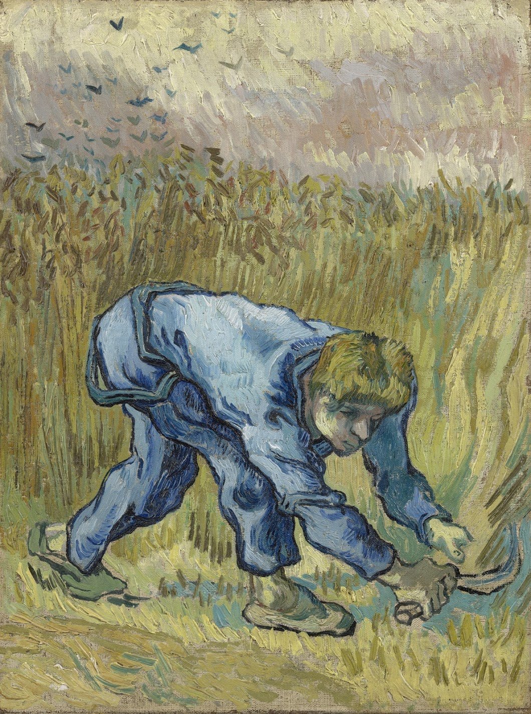 The Reaper (after Millet) Vincent van Gogh (1853 - 1890), Saint-Rémy-de-Provence, September 1889.jpg