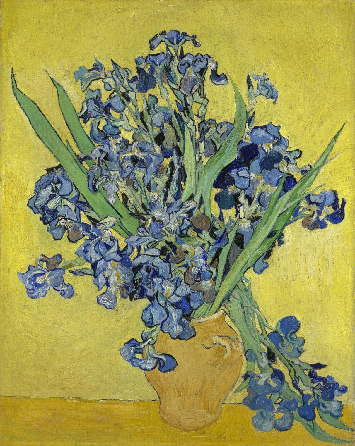 Irises,Vincent van Gogh (1853 - 1890), Saint-Rémy-de-Provence, May 1890.jpg