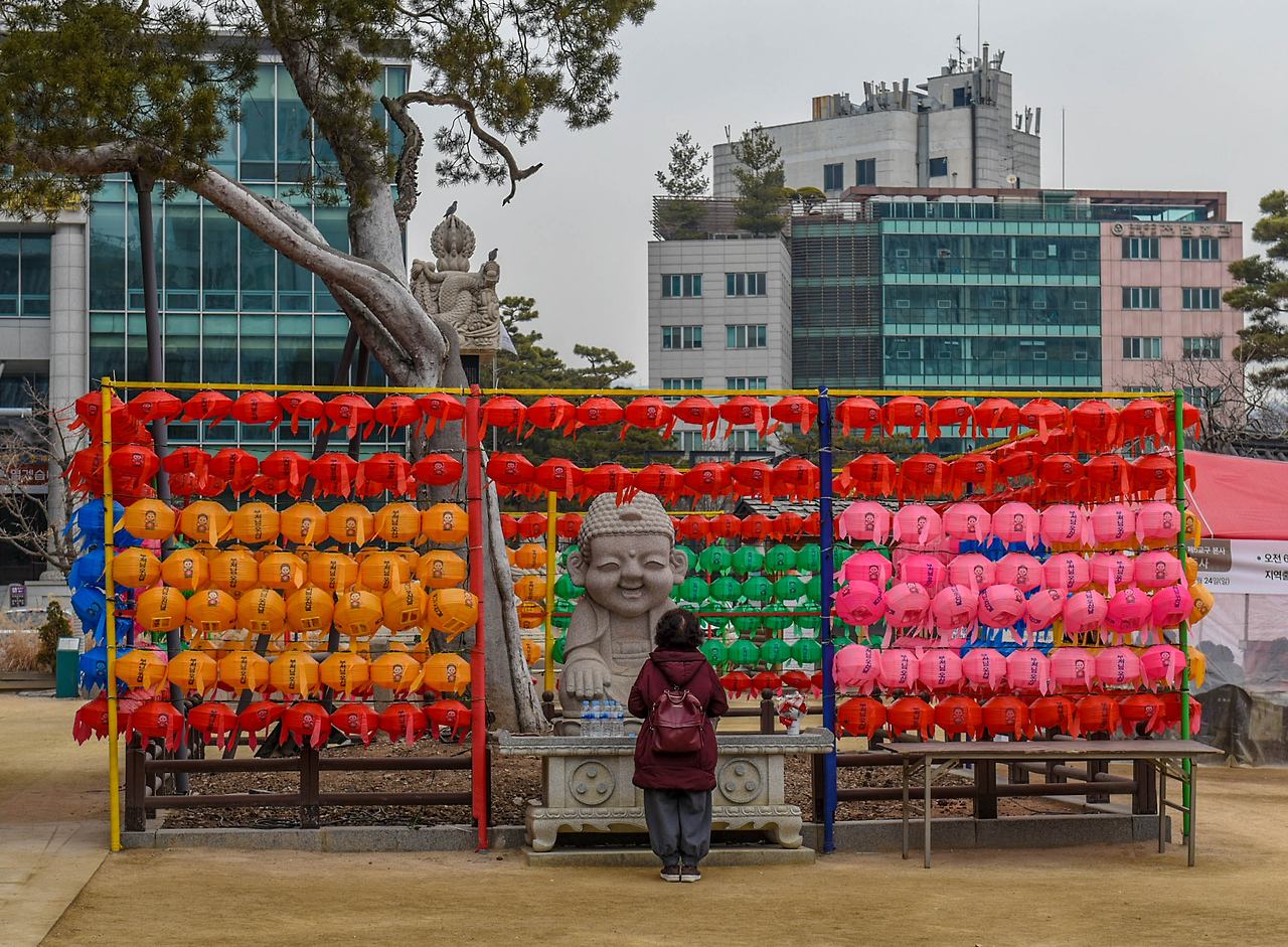 조계사 경내 불상.jpg