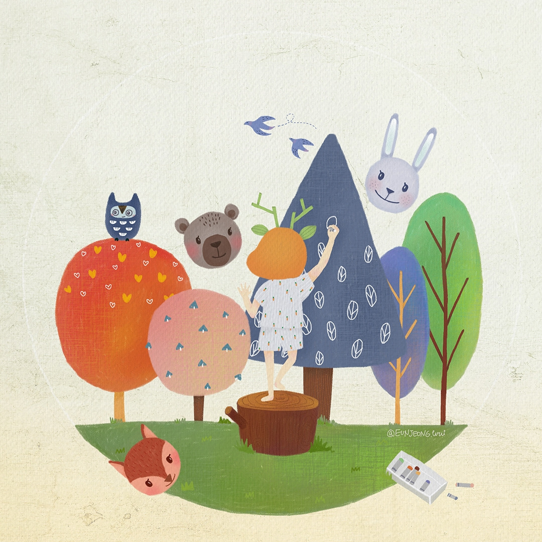 봄을 그리다_그라폴리오.jpg