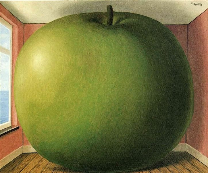 마그리트 Rene Magritte,  Listening Room.jpg