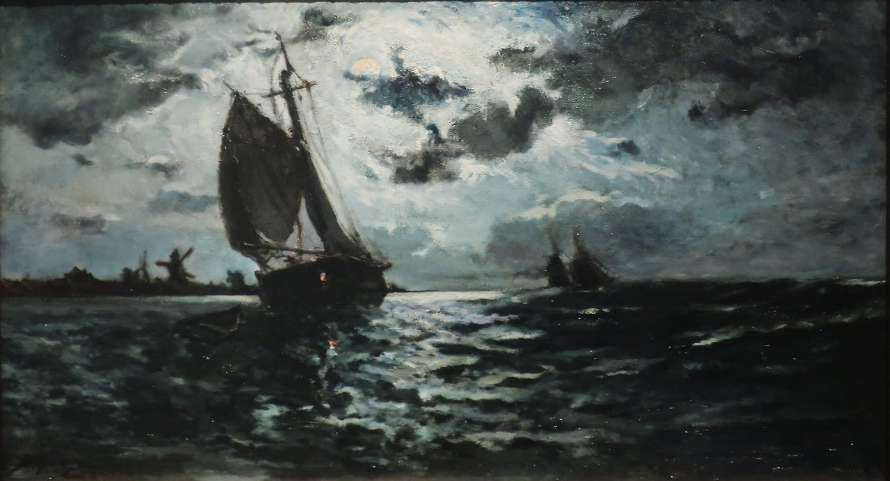 gauguin-paul---copenaghen---ny-carlsberg-glyptotek---sailing-vessel-in-moonlight-1878-olio-su-tela-925-x-54-cm_50511822676_o.jpg