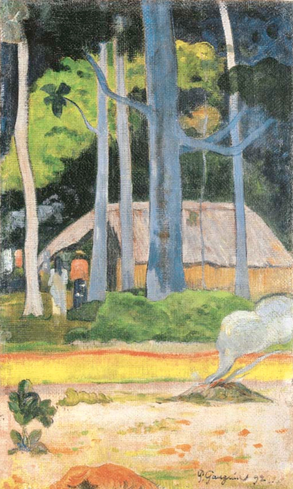 gauguin-paul---collezione-privata---cabane-sous-les-arbres-1892-olio-su-tela-72-x-435-cm_50931638212_o.jpg