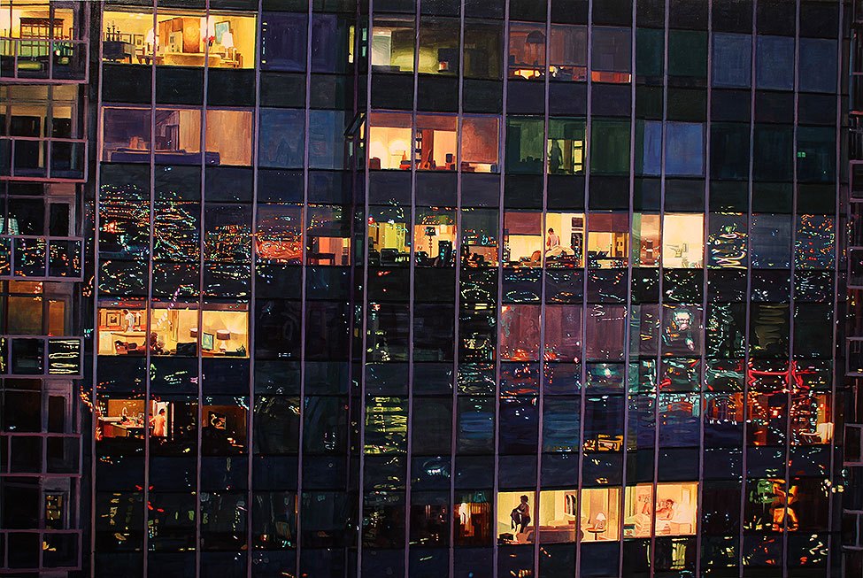 Seth Armstrong, Dusk from the 27th Floor, 2015.jpg