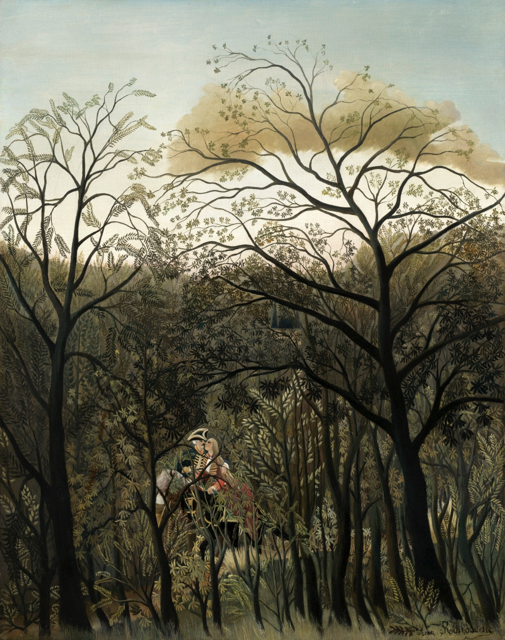 마크로스코 액자 버전 Rendezvous in the Forest  1889. Oil on canvas. 92 x 73 cm. National Gallery of Art, Washington. 1972.9.20. .jpg