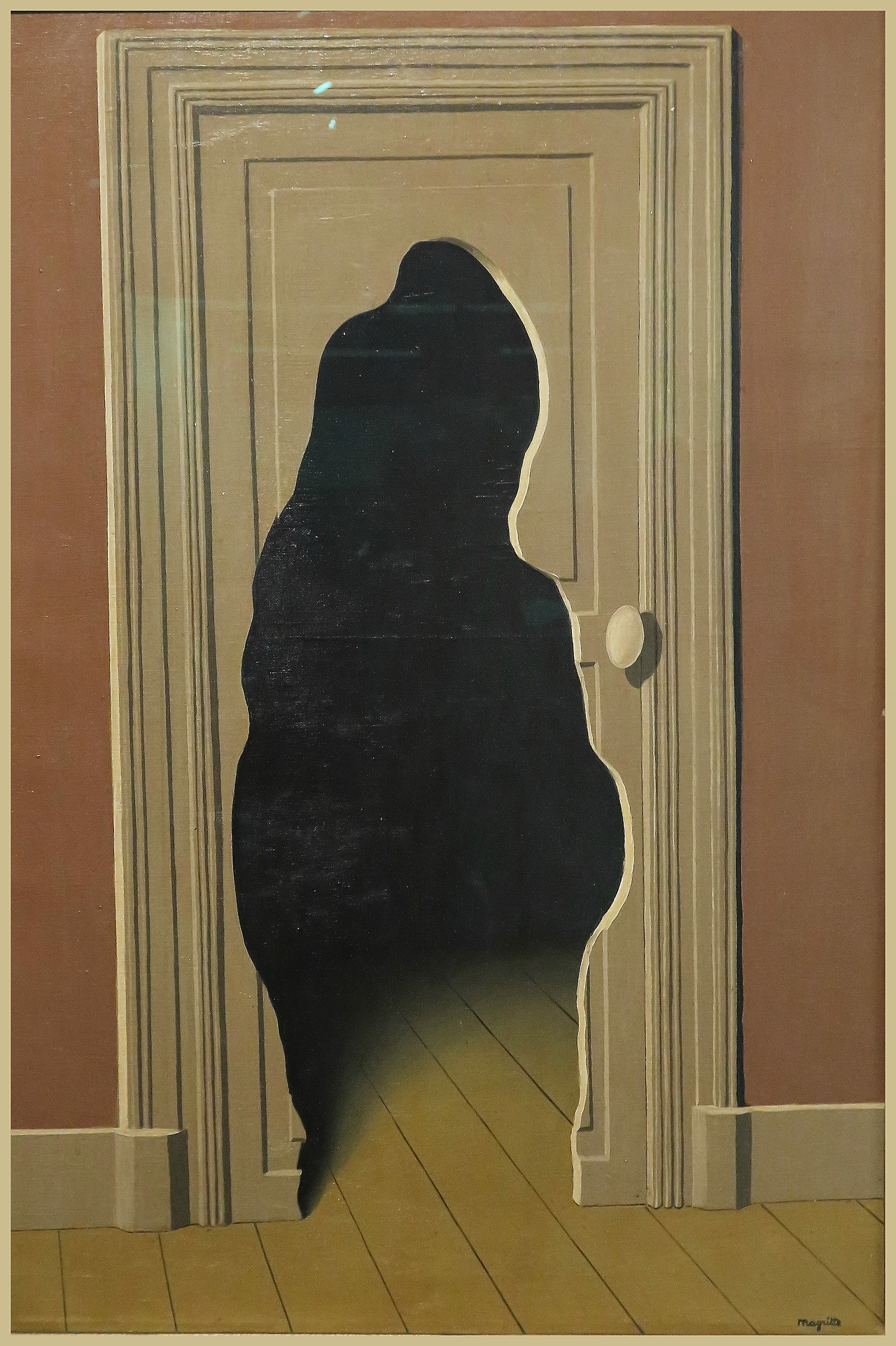 %22La réponse imprévue%22 1933, René Magritte.jpg