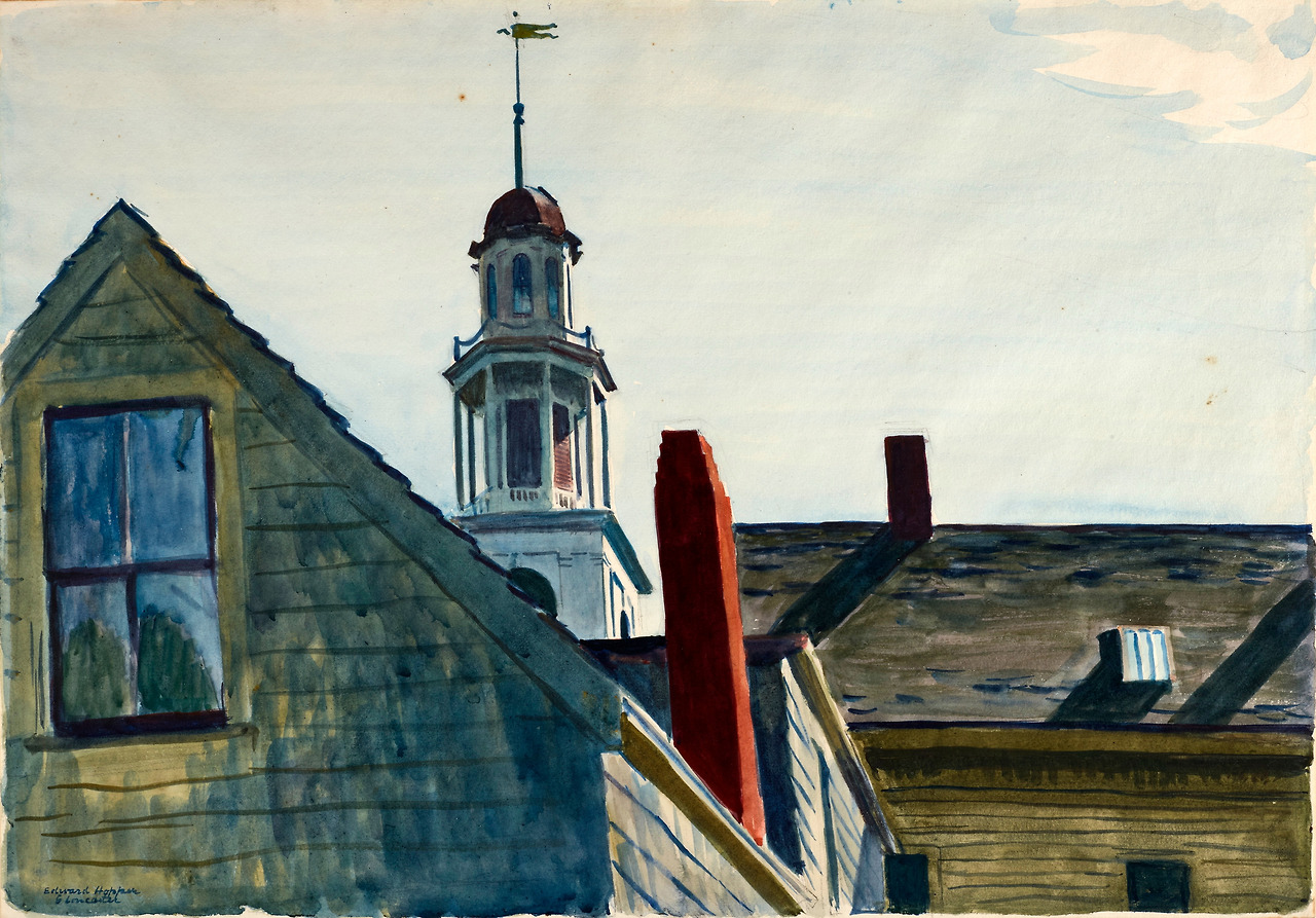 Universalist Church  1926. Watercolor and gouache over graphite on cream wove paper. 35,6 x 50,8 cm. Princeton University Art Museum, Princeton. x1946-268..jpg