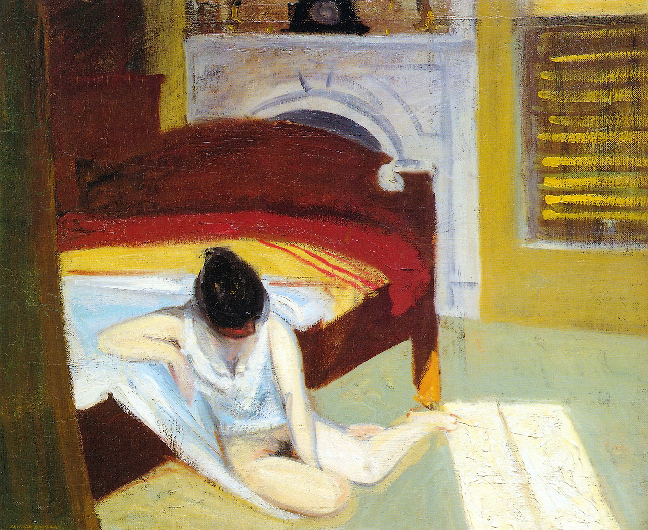 Summer Interior  1909. Oil on canvas. 61,6 x 74,1 cm. Whitney Museum of American Art, New York. 70.jpg