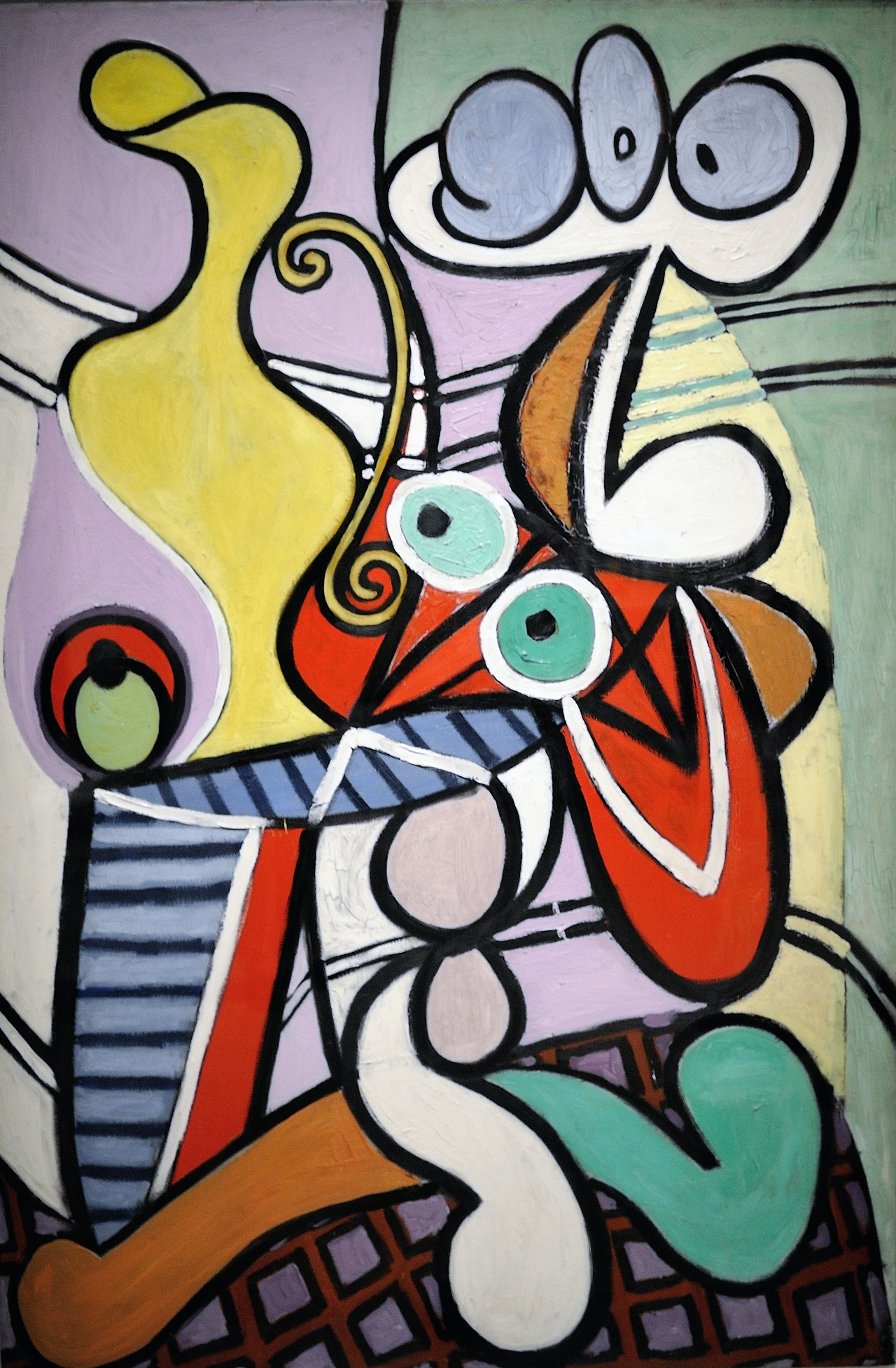 Pablo Picasso - Grande nature morte au guéridon - Paris - 11 mars 1903 - Huile sur toile..jpg