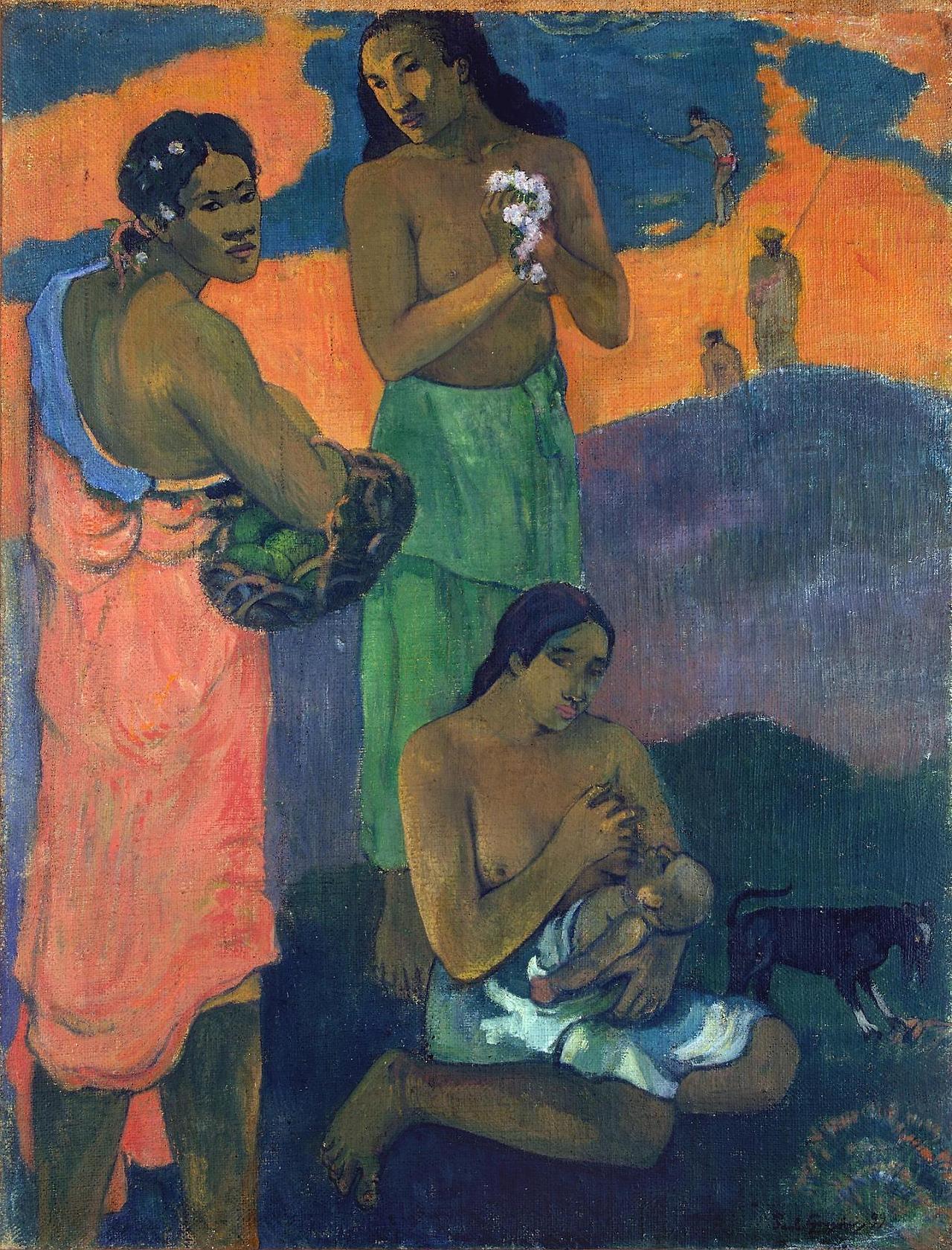 gauguin-paul---san-pietroburgo---hermitage---women-on-the-seashore-motherhood-1899-olio-su-tela-955x735-cmga05_50496585841_o.jpg