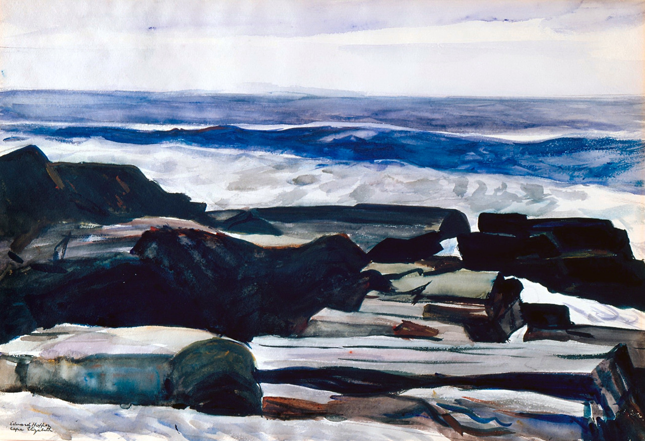 Foreshore—Two Lights  1927. Watercolor on paper. 34,60 x 50,48 cm. High Museum of Art, Atlanta. 5.jpg
